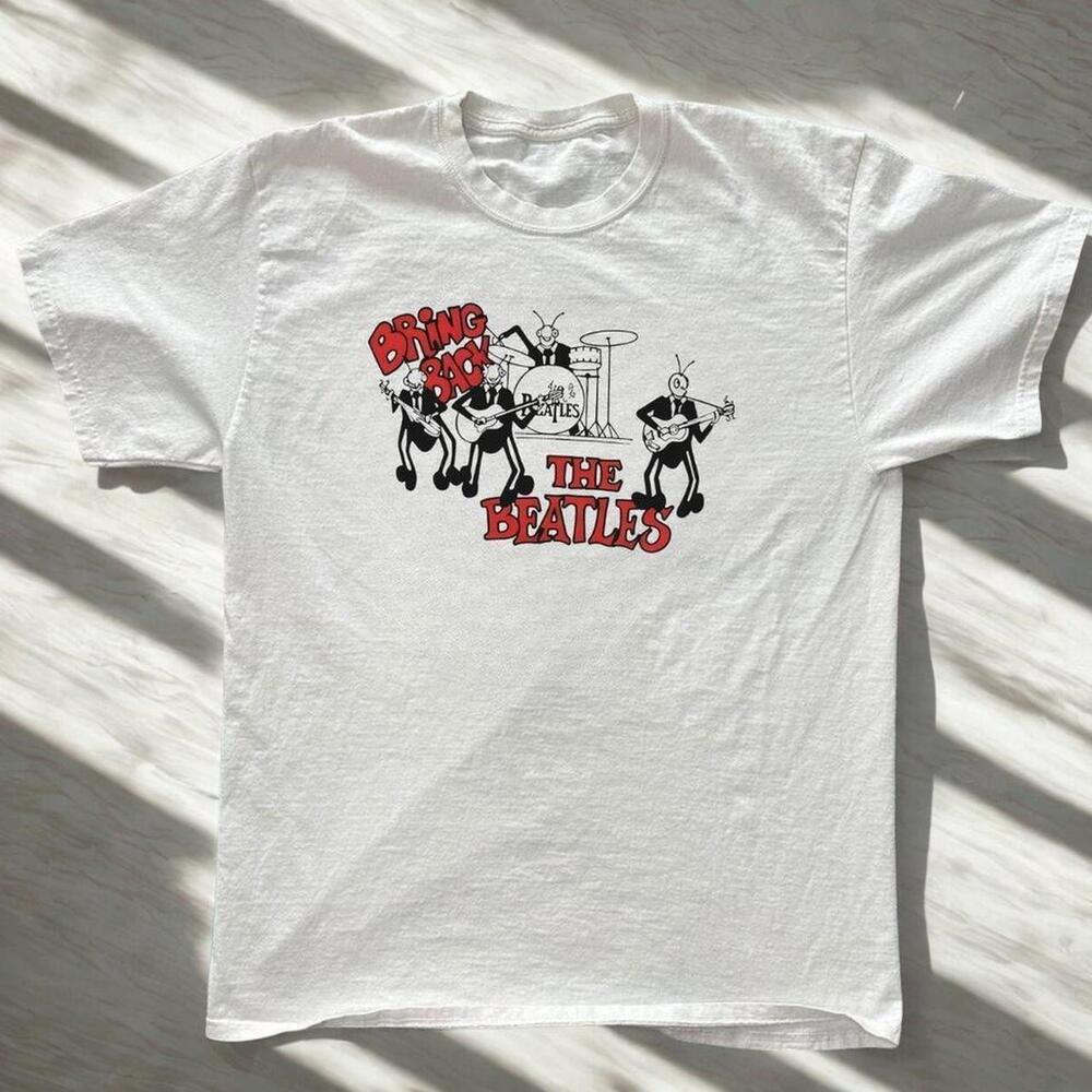 The Beatles White Cotton T-Shirt